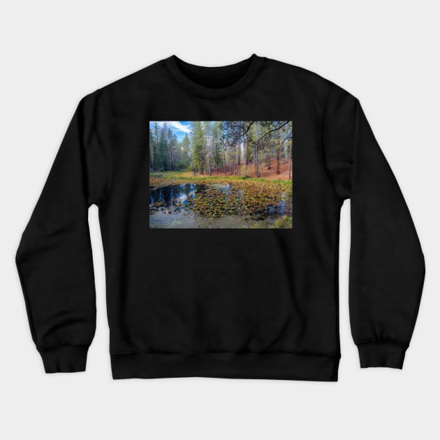 Lily Pond Crewneck Sweatshirt by algill